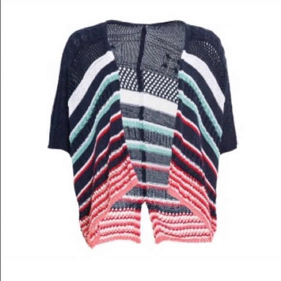 Smash! RWB Knit S/S Cardigan - Picture 2 of 6